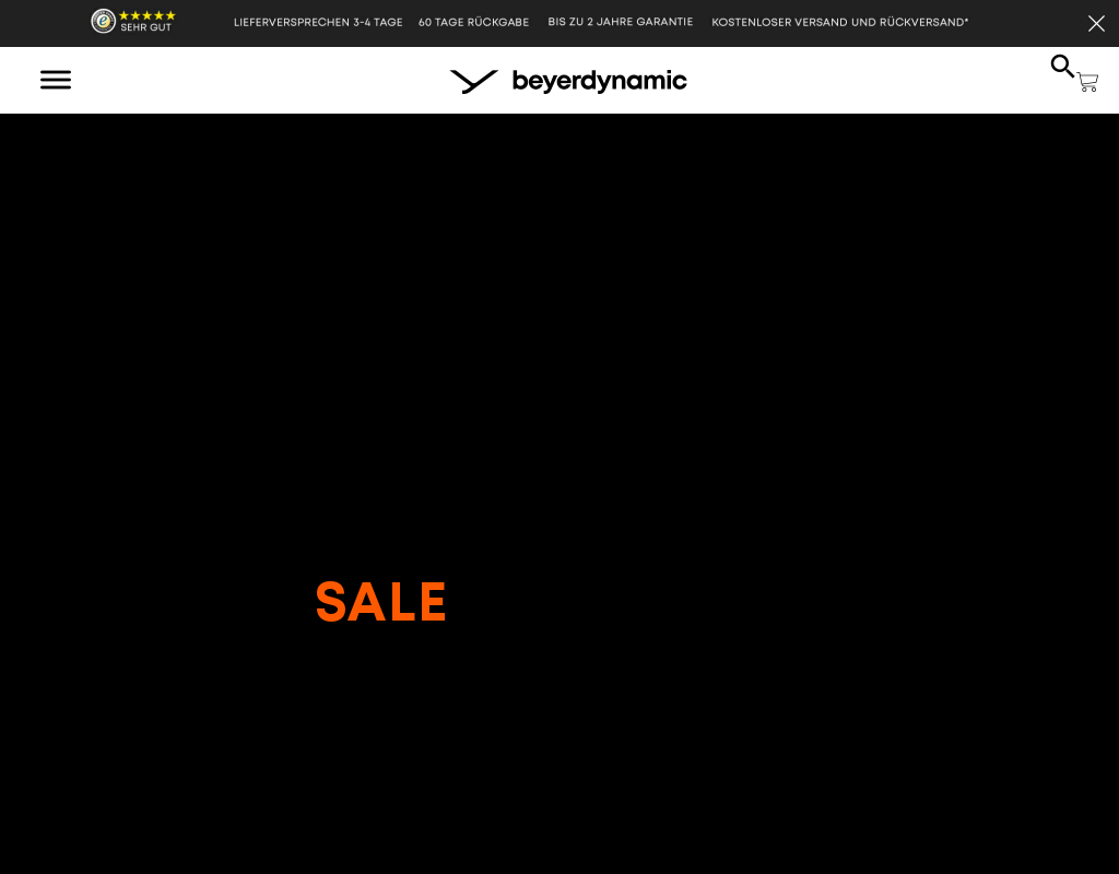 Beyerdynamic homepage