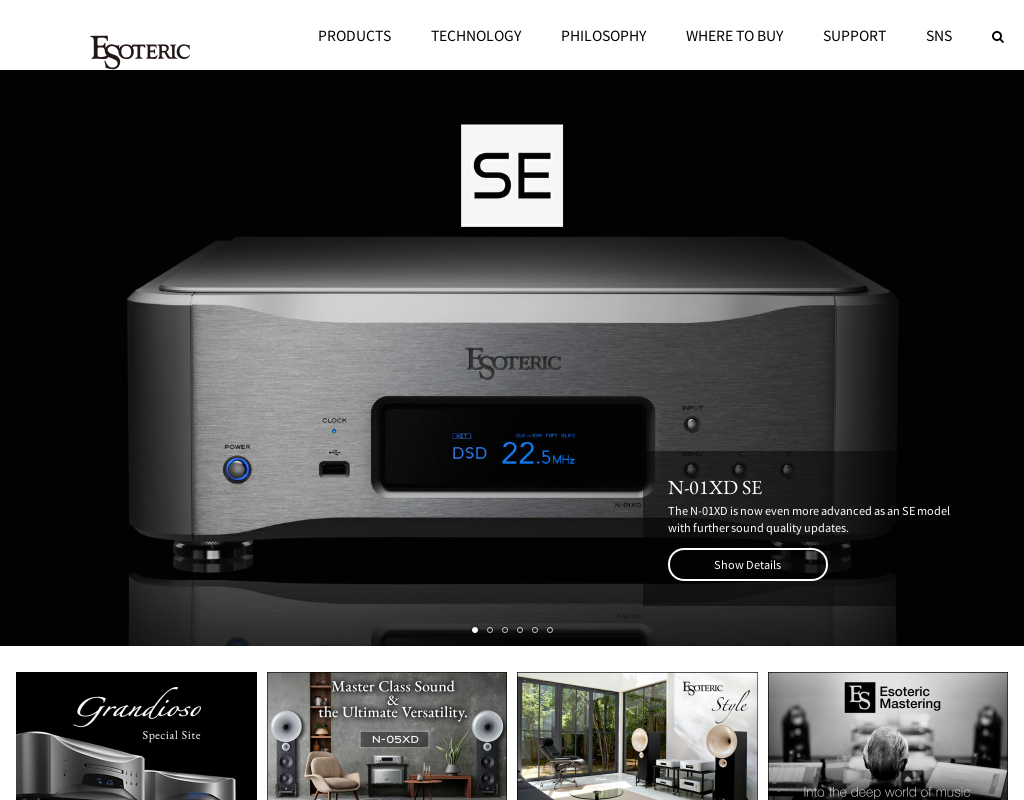 Esoteric homepage