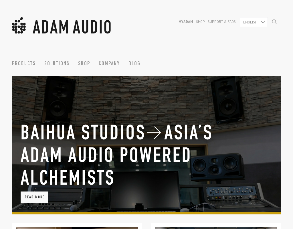 ADAM homepage