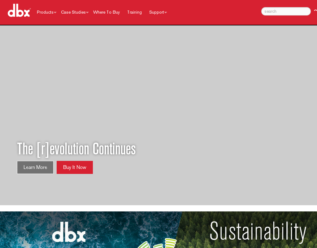 dbx homepage